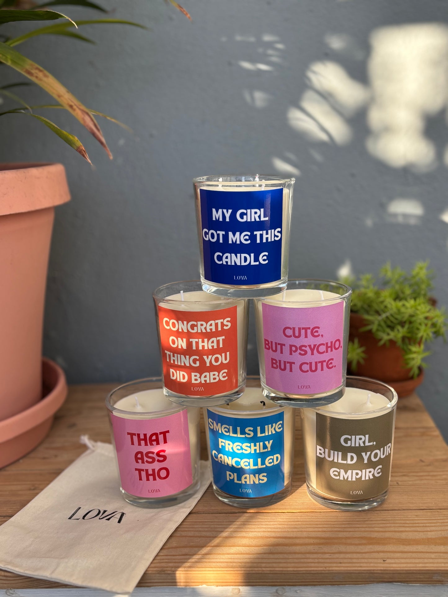 Statement Coconut-Soy Wax Candles