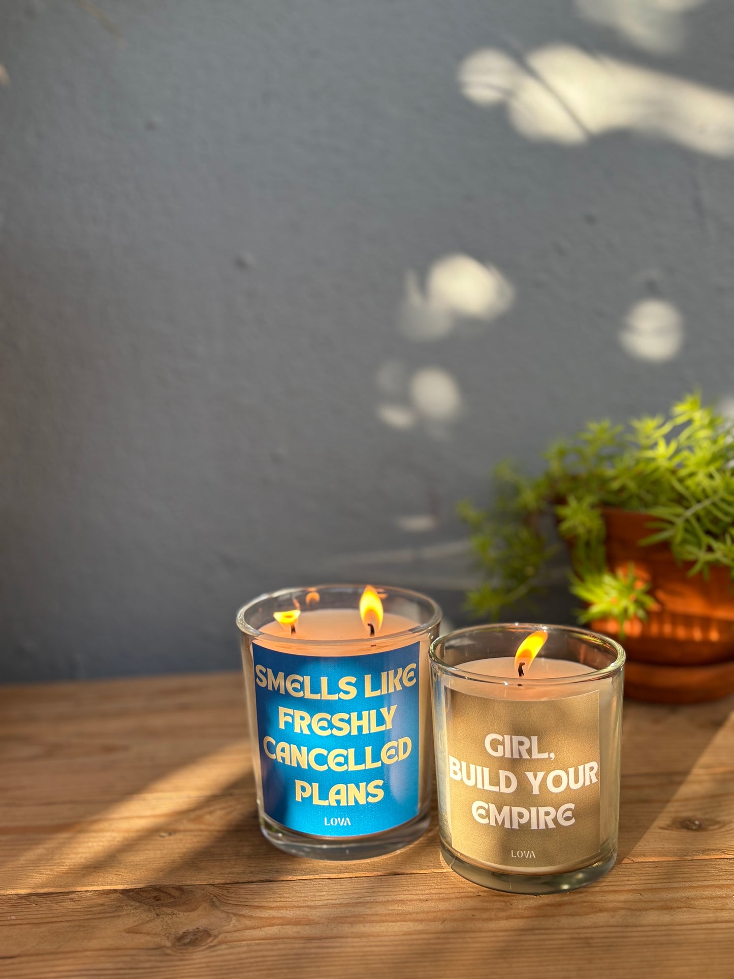 Statement Coconut-Soy Wax Candles